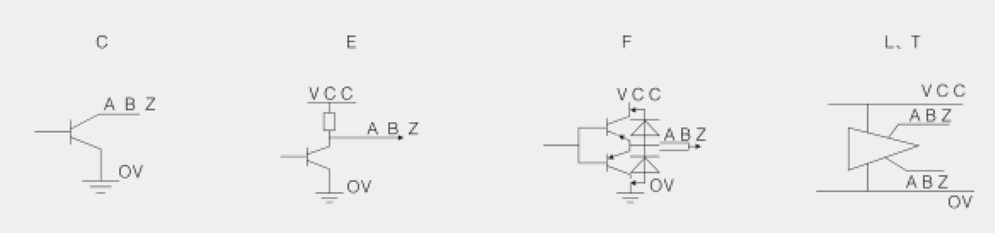 6 Series，输出电路形式 OUTPUT CIRCUIT MODALITY.jpg