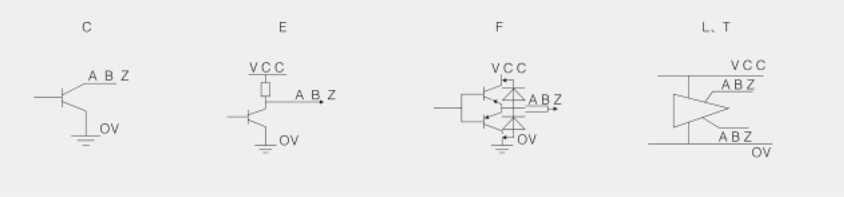 6 Series，输出电路形式 OUTPUT CIRCUIT MODALITY.jpg