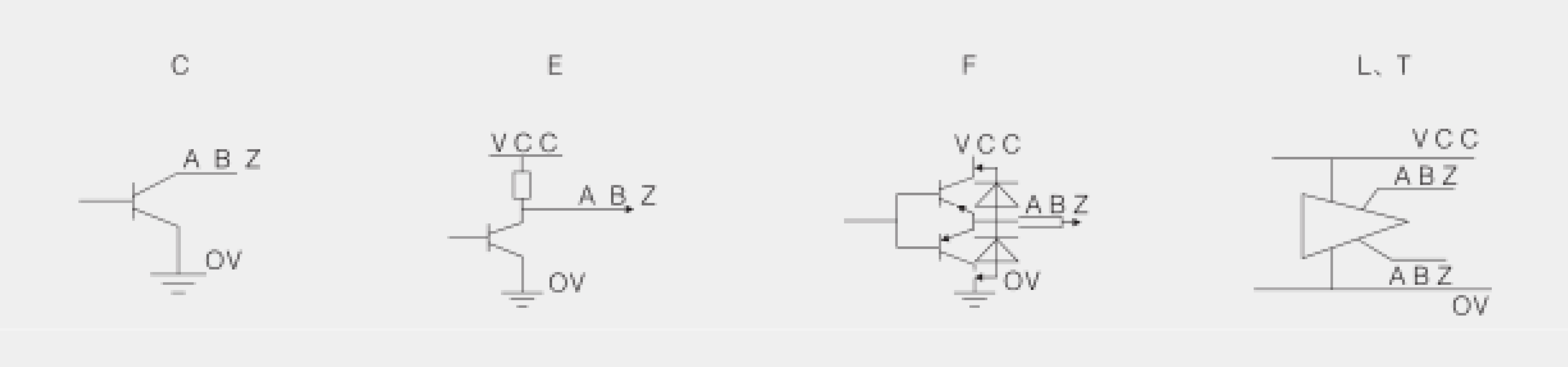 8 Series，输出电路形式 OUTPUT CIRCUIT MODALITY.jpg